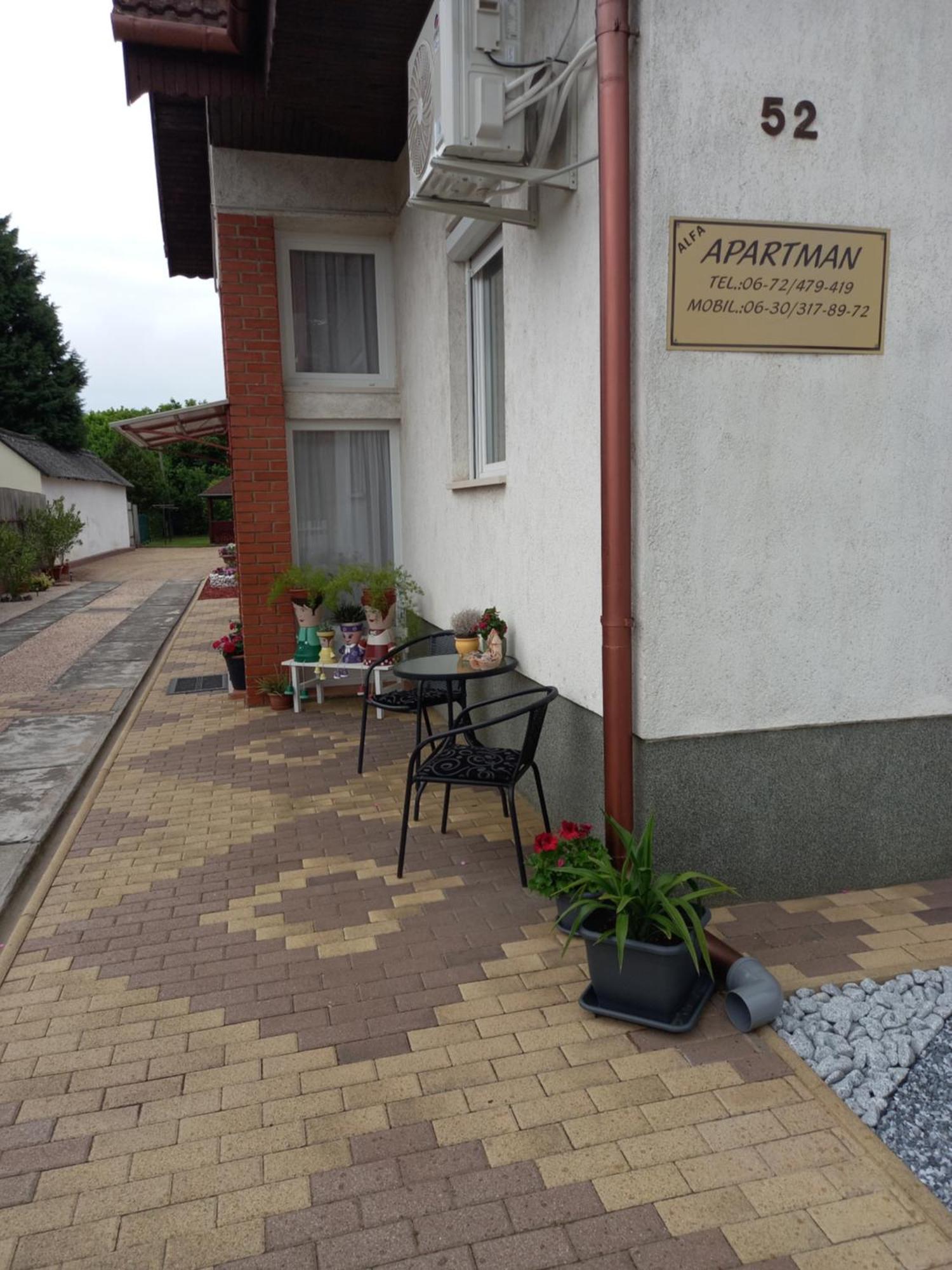 Alfa Apartman Harkany Bagian luar foto